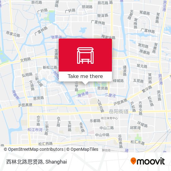 西林北路思贤路 map