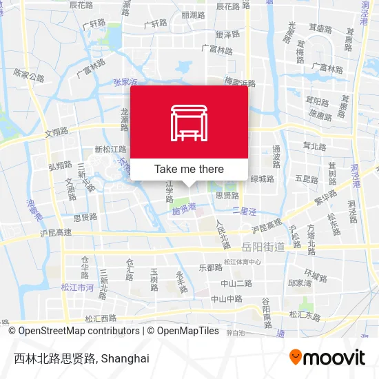 西林北路思贤路 map