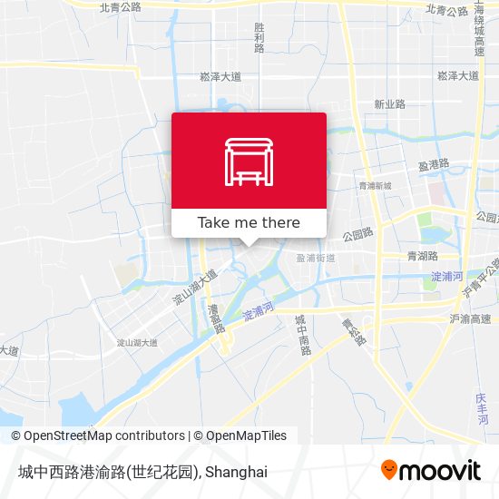 城中西路港渝路(世纪花园) map