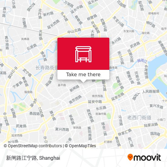 新闸路江宁路 map