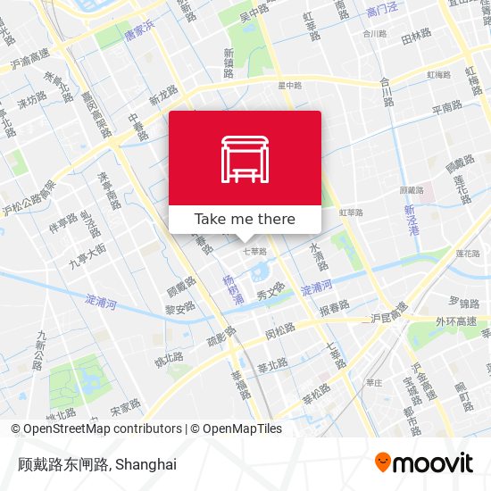 顾戴路东闸路 map