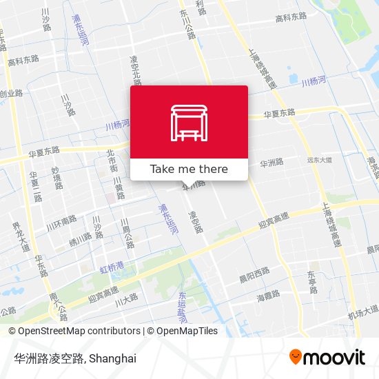 华洲路凌空路 map
