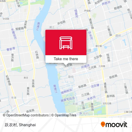跃农村 map