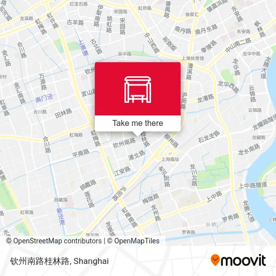 钦州南路桂林路 map
