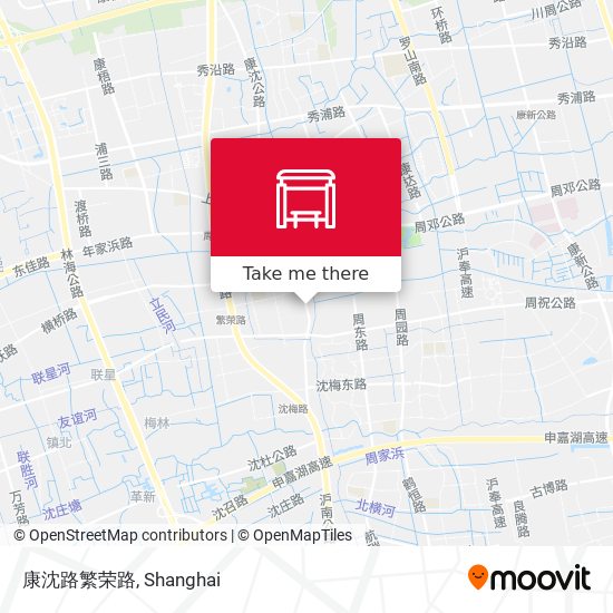康沈路繁荣路 map