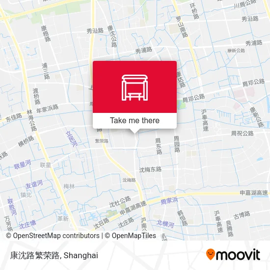 康沈路繁荣路 map