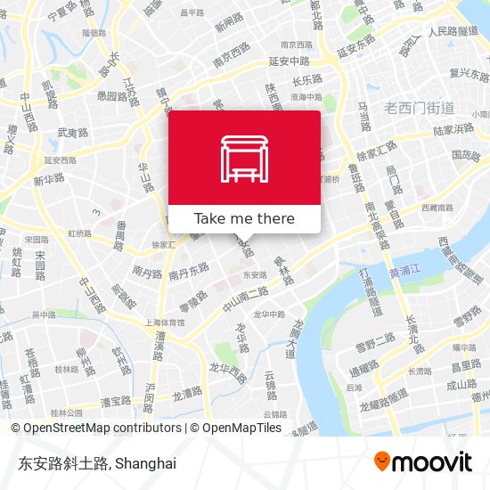 东安路斜土路 map