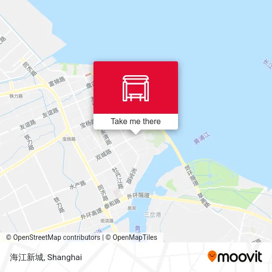 海江新城 map