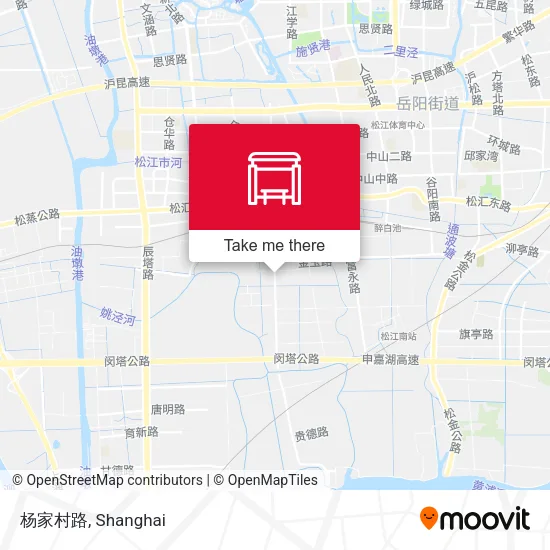 杨家村路 map