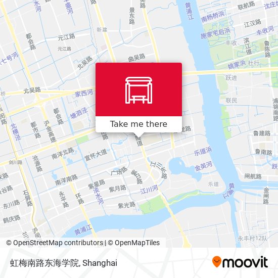 虹梅南路东海学院 map