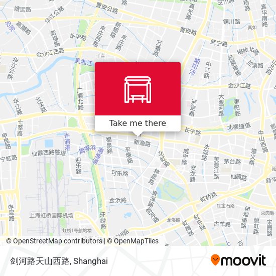 剑河路天山西路 map