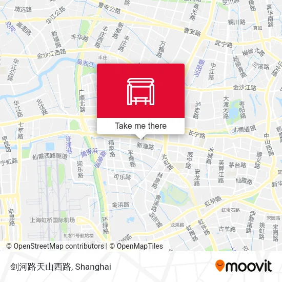 剑河路天山西路 map