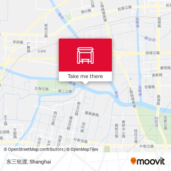 东三轮渡 map