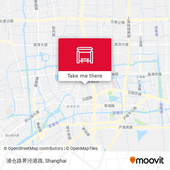 浦仓路界泾港路 map