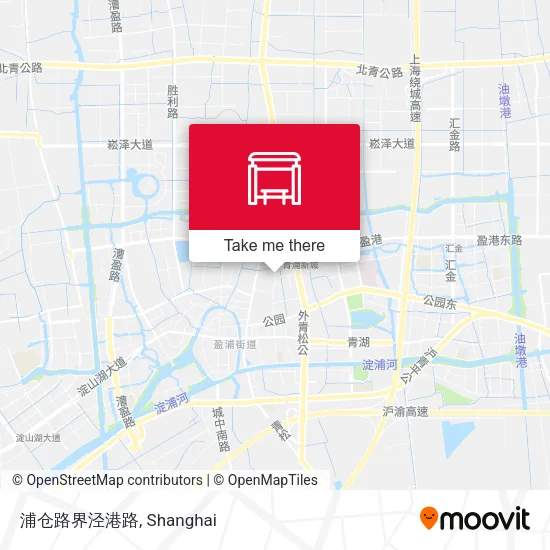 浦仓路界泾港路 map