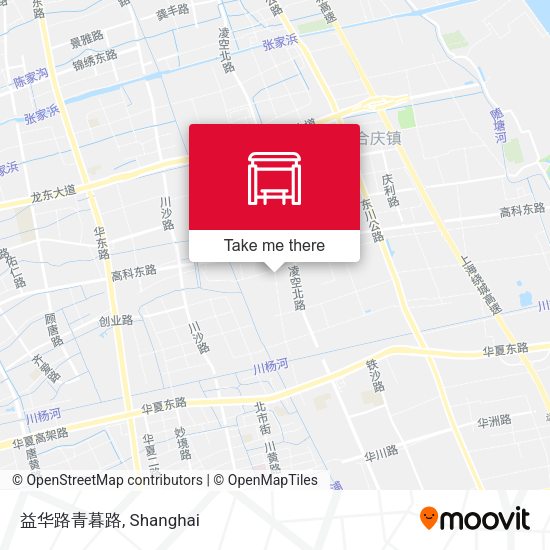 益华路青暮路 map