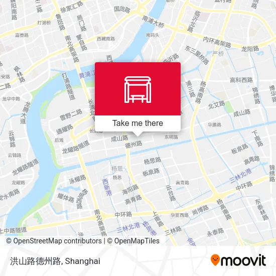 洪山路德州路 map