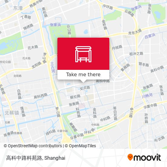 高科中路科苑路 map