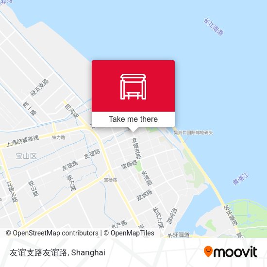 友谊支路友谊路 map