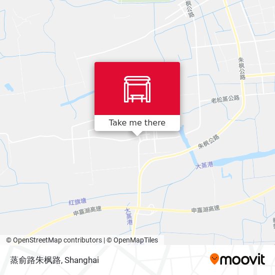 蒸俞路朱枫路 map