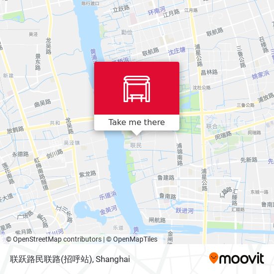 联跃路民联路(招呼站) map