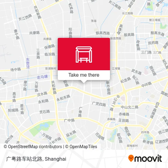 广粤路车站北路 map