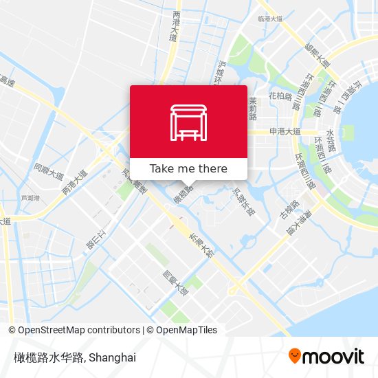 橄榄路水华路 map
