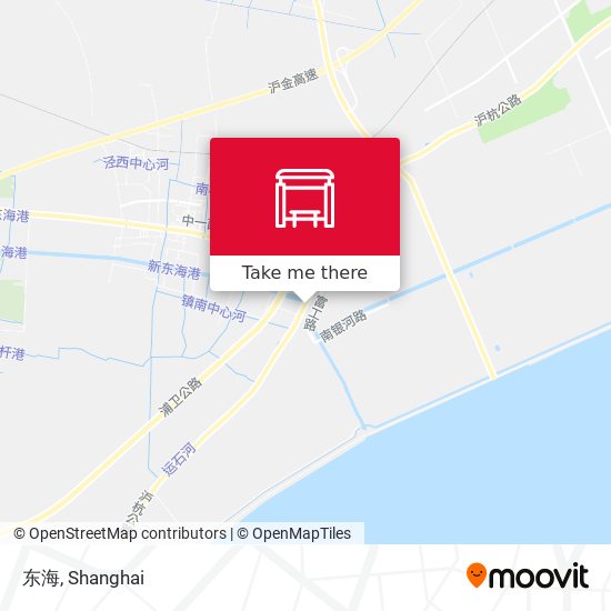 东海 map