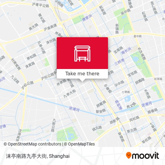 涞亭南路九亭大街 map