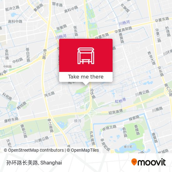孙环路长美路 map