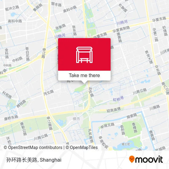 孙环路长美路 map