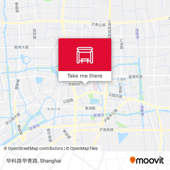 华科路华青路 map