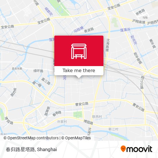 春归路星塔路 map