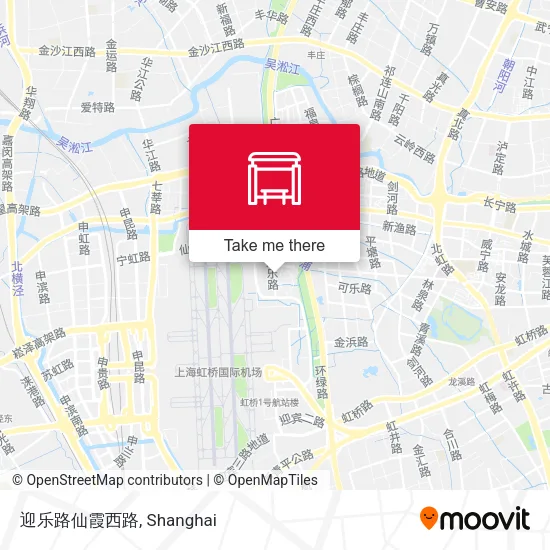 迎乐路仙霞西路 map