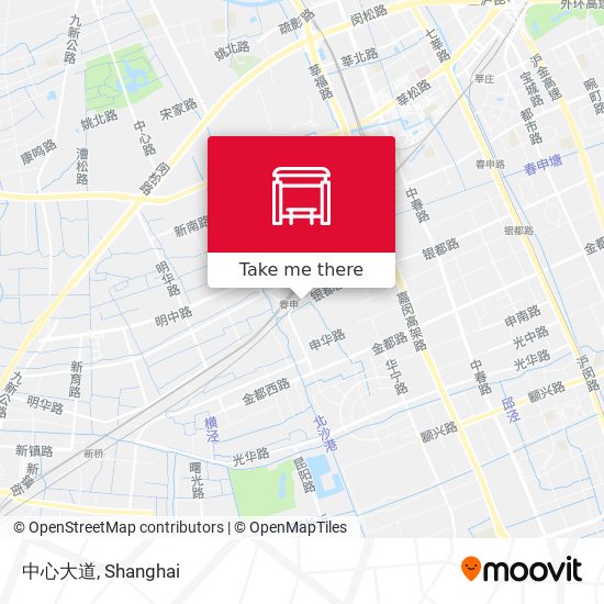 中心大道 map