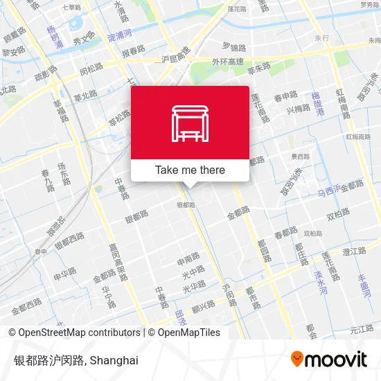 银都路沪闵路 map