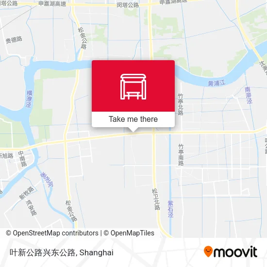叶新公路兴东公路 map