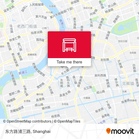 东方路浦三路 map