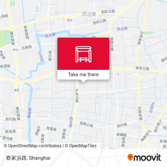 蔡家浜路 map