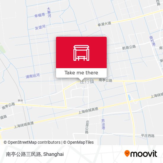 南亭公路三民路 map