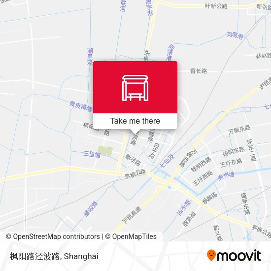 枫阳路泾波路 map