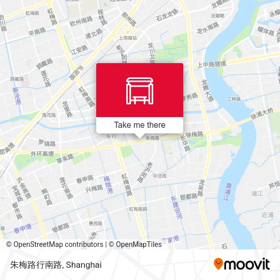朱梅路行南路 map