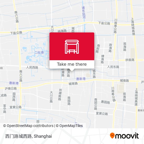 西门路城西路 map