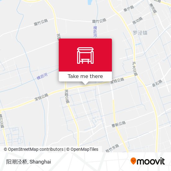 阳潮泾桥 map