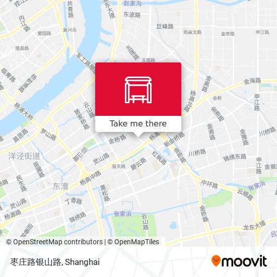 枣庄路银山路 map