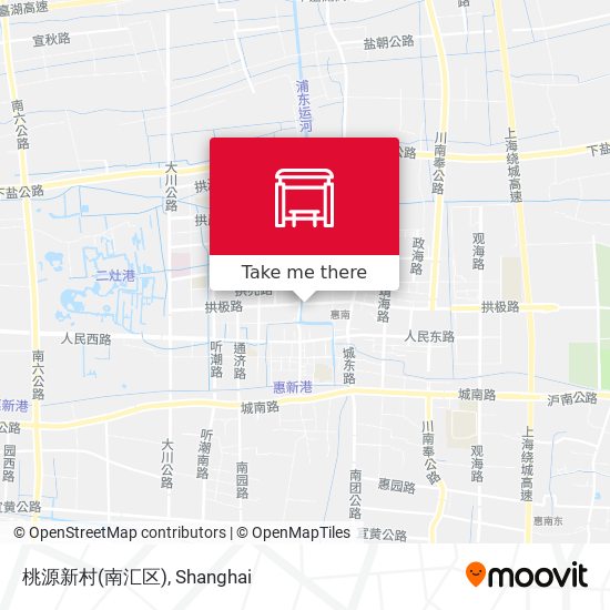 桃源新村(南汇区) map