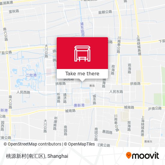 桃源新村(南汇区) map