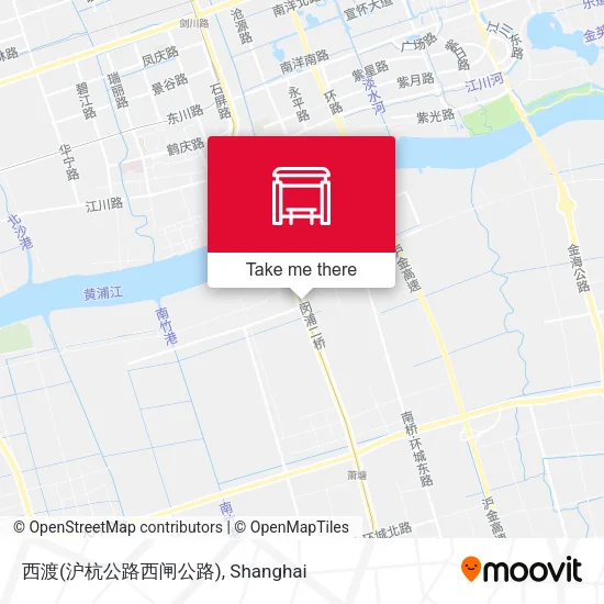 西渡(沪杭公路西闸公路) map