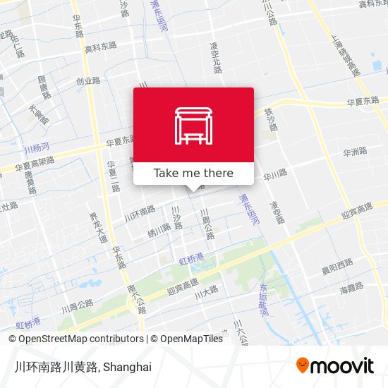 川环南路川黄路 map