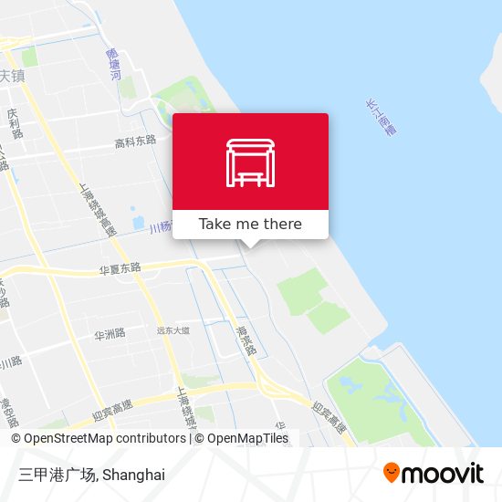 三甲港广场 map